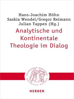 cover image of Analytische und Kontinentale Theologie im Dialog